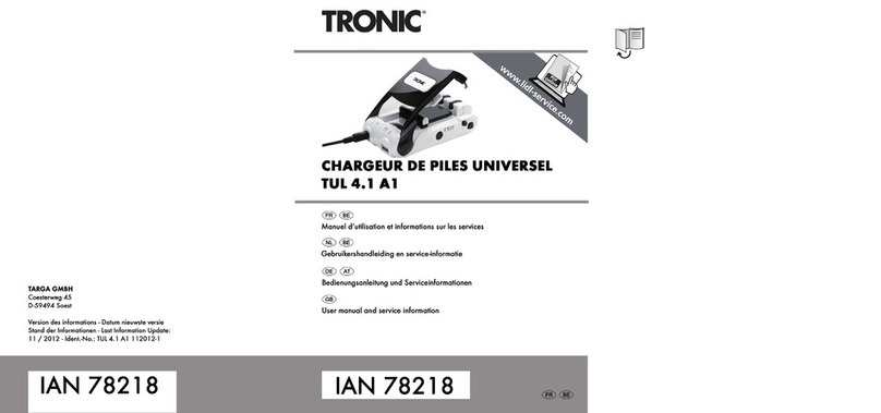 Tronic TUL 4.1 A1 Instruction sheet
