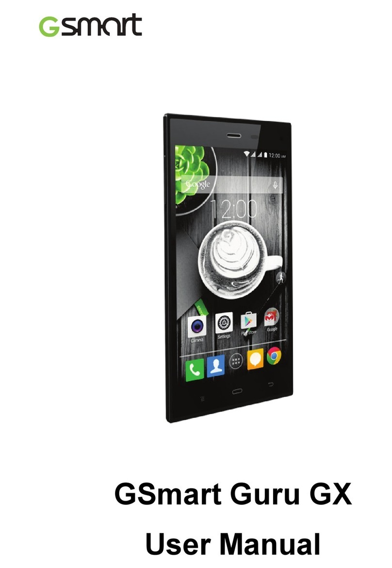 Gsmart Guru GX User manual Gsmart Guru GX User manual