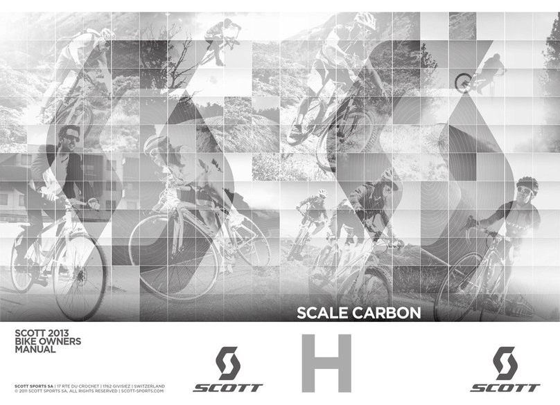 Scott SCALE CARBON 2013 owner's manual