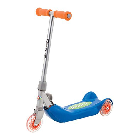 Razor Jr User manual