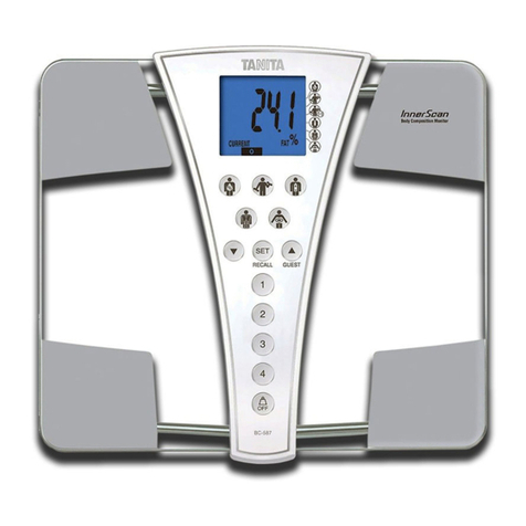 Tanita InnerScan BC-587 instruction manual