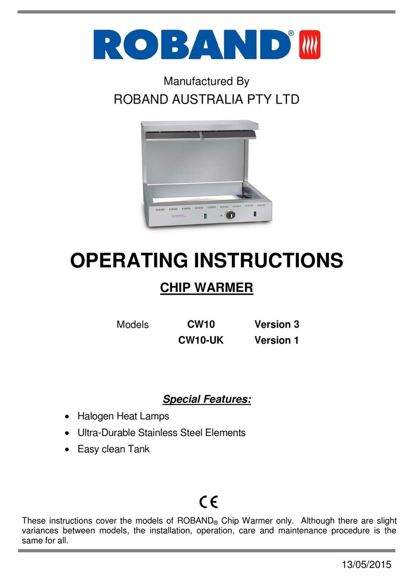 ROBAND CW10 operating instructions