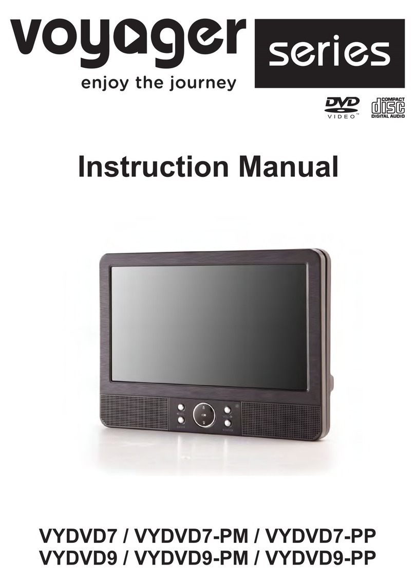 Voyager VYDVD7 User manual