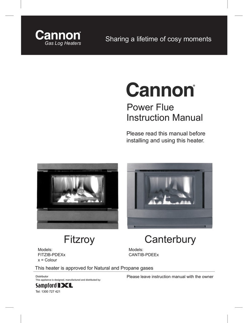 Cannon Fitzroy FITZIB-PDEX series User manual