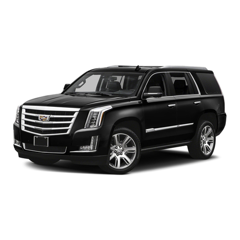 Cadillac Escalade 2016 User manual