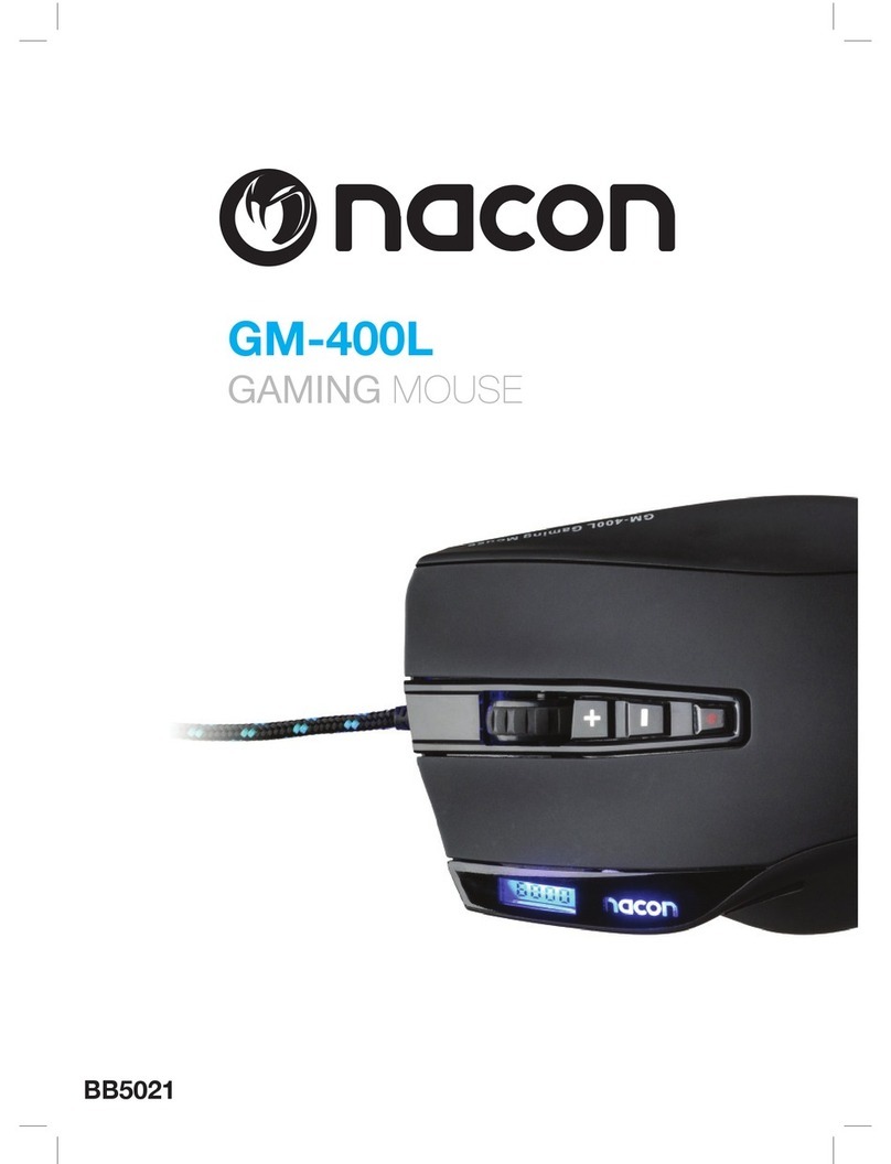 Nacon GM-400L User manual