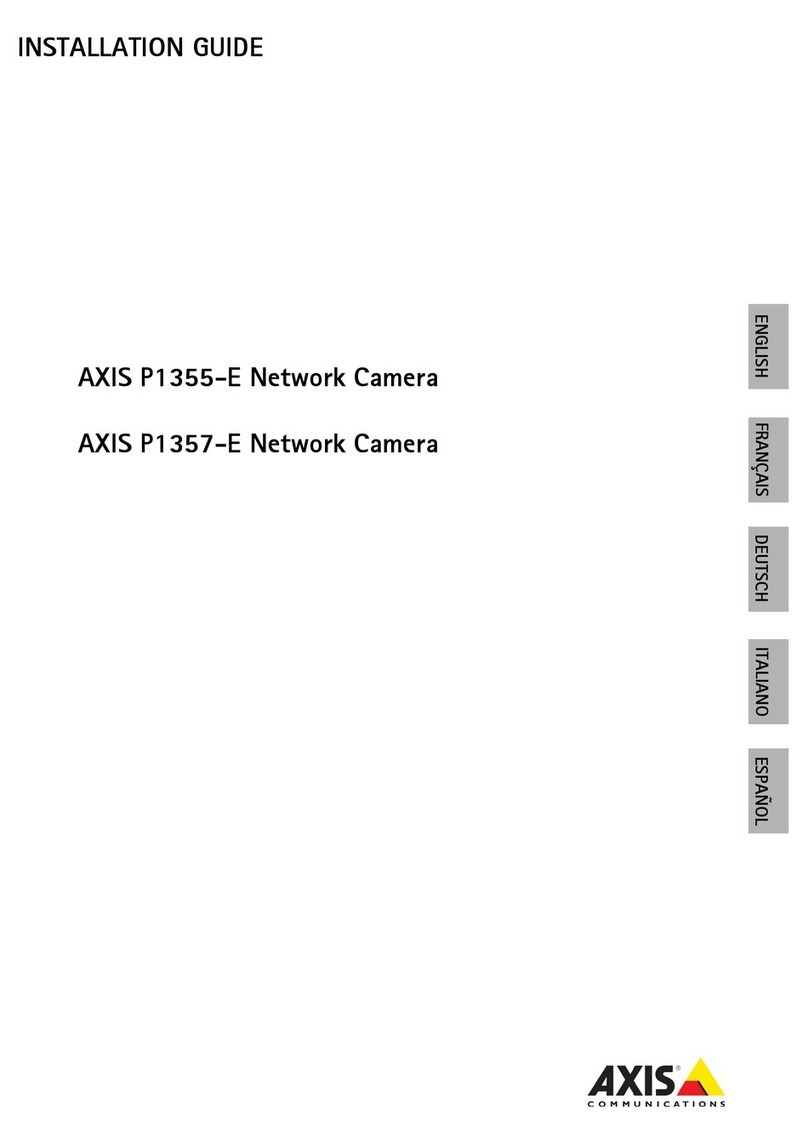Axis P1355-E installation guide
