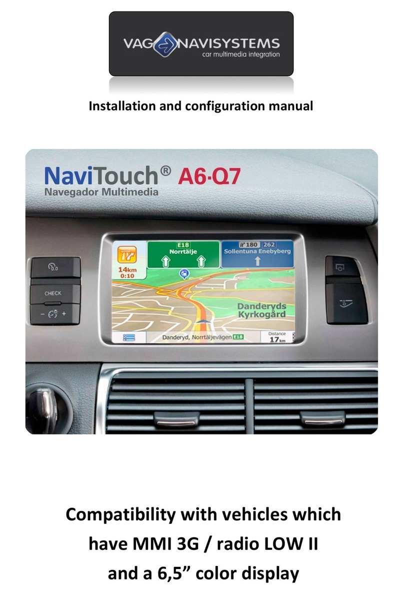 VAG-Navisystems NaviTouch A6-Q7 Manual