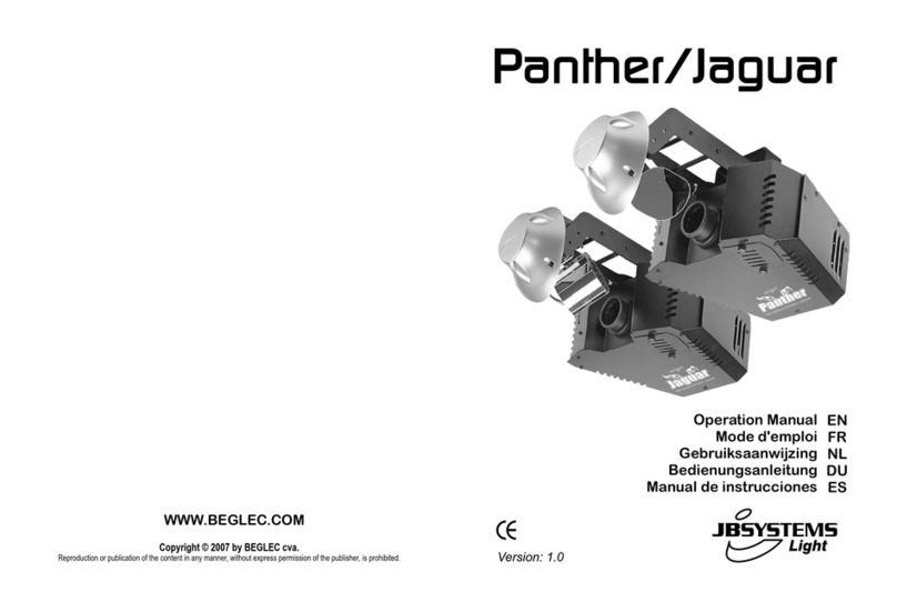 JB Systems Light Panther User manual