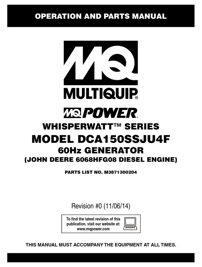 MULTIQUIP Whisperwatt DCA150SSJU4F Guide