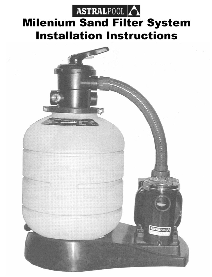 Astral Pool 1800 Series User manual