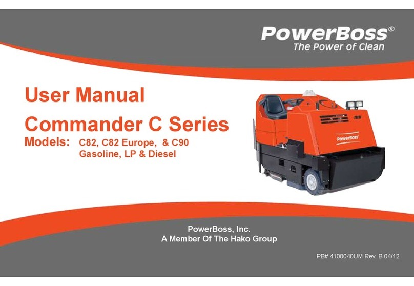 PowerBoss C82 User manual