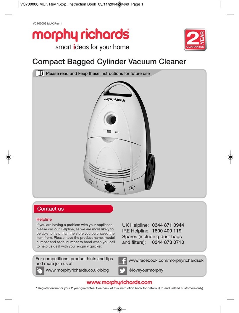 Morphy Richards 700006 User manual