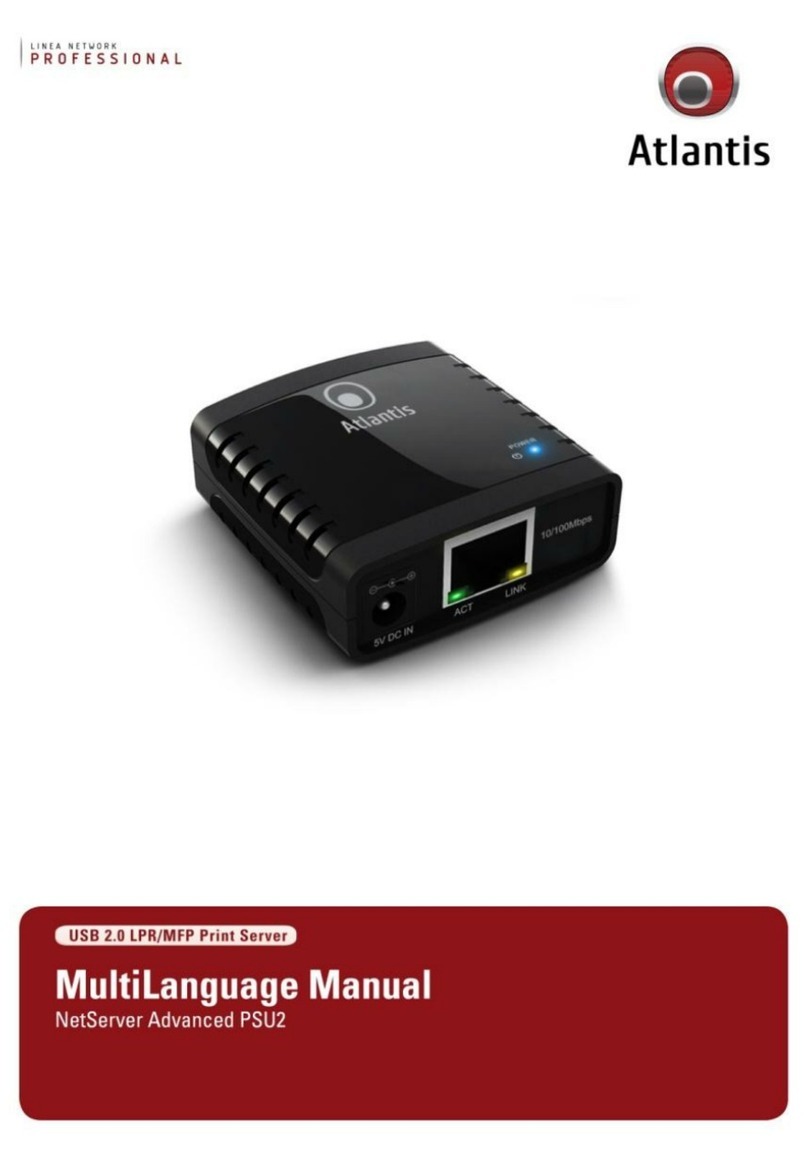 Atlantis NetServer Advanced user manual