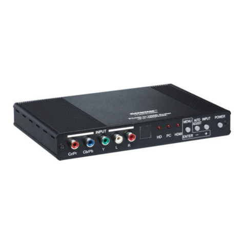 TV One 1T-AVPC-HDMI User manual