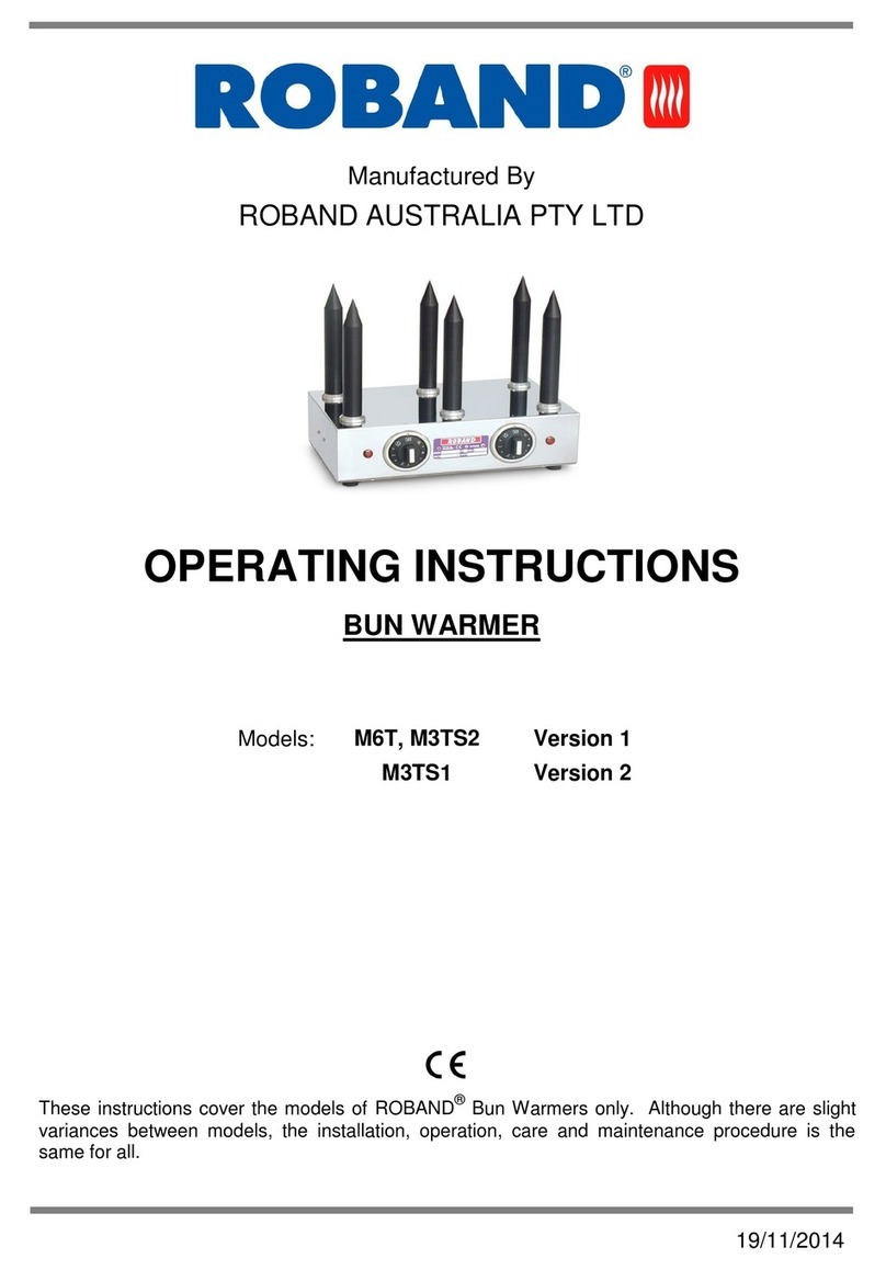 ROBAND M6T operating instructions