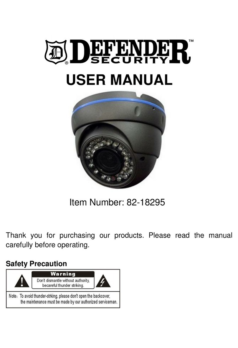 Defender Security 82-18295 user manual