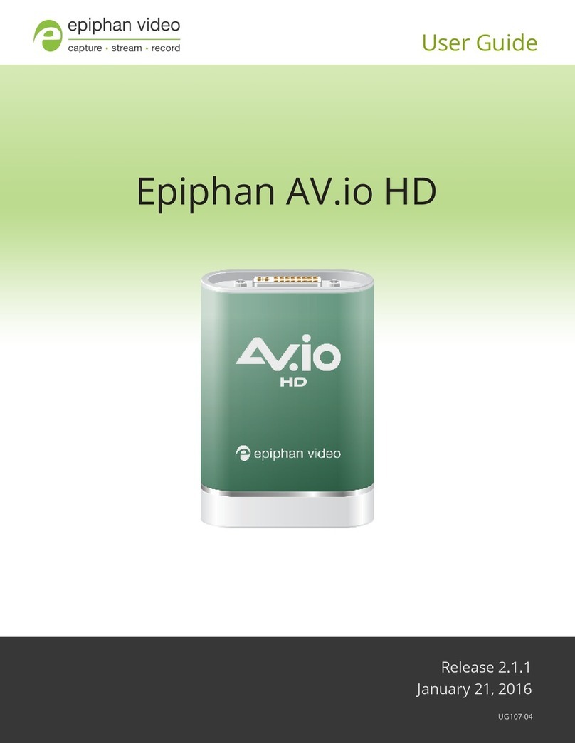 epiphan av.io hd User manual