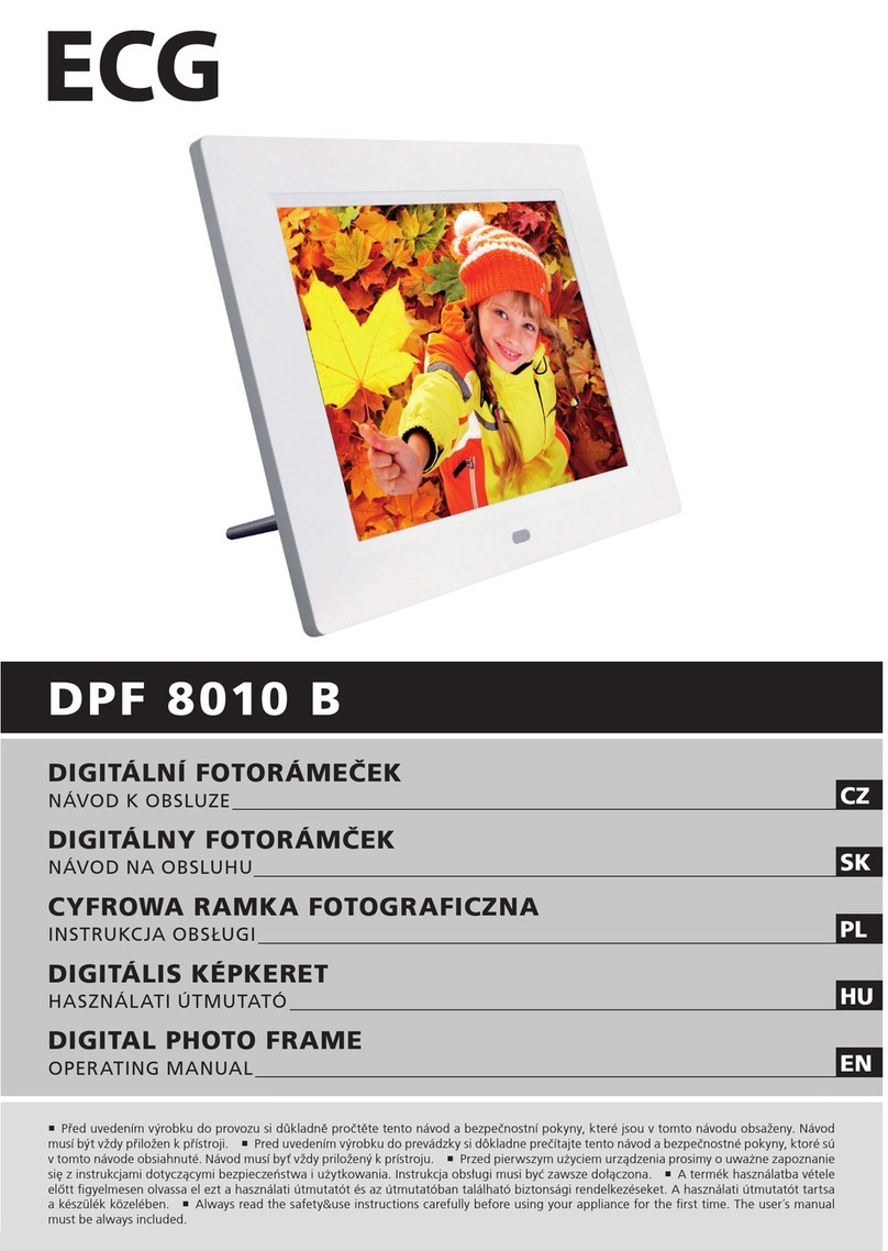 ECG DPF 8010 B operating manual