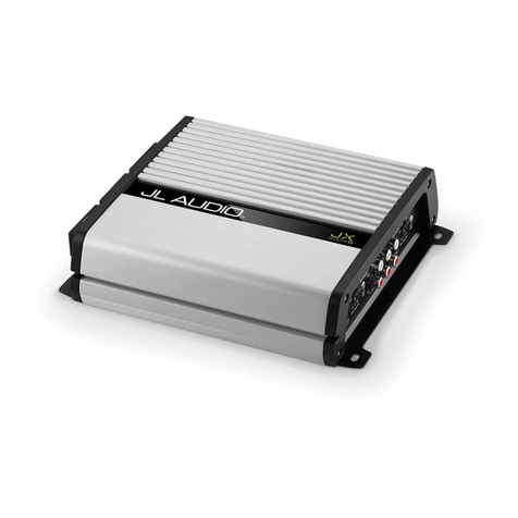 JL Audio JX400/4D owner's manual