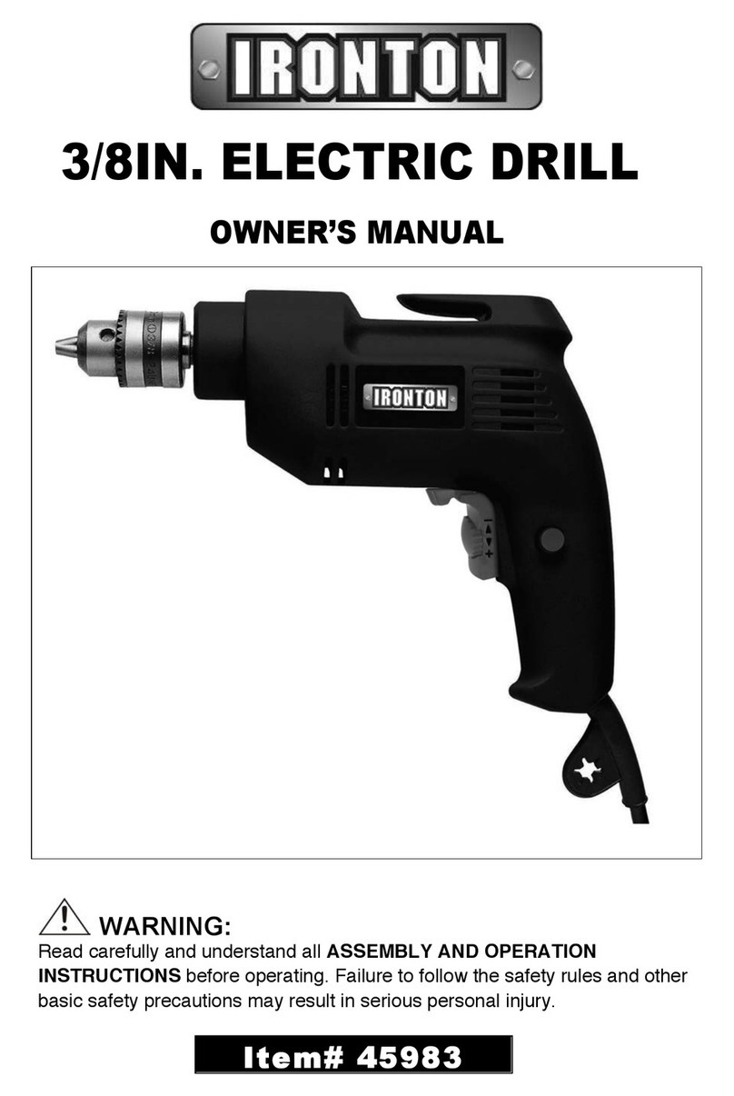 Ironton 45983 owner's manual