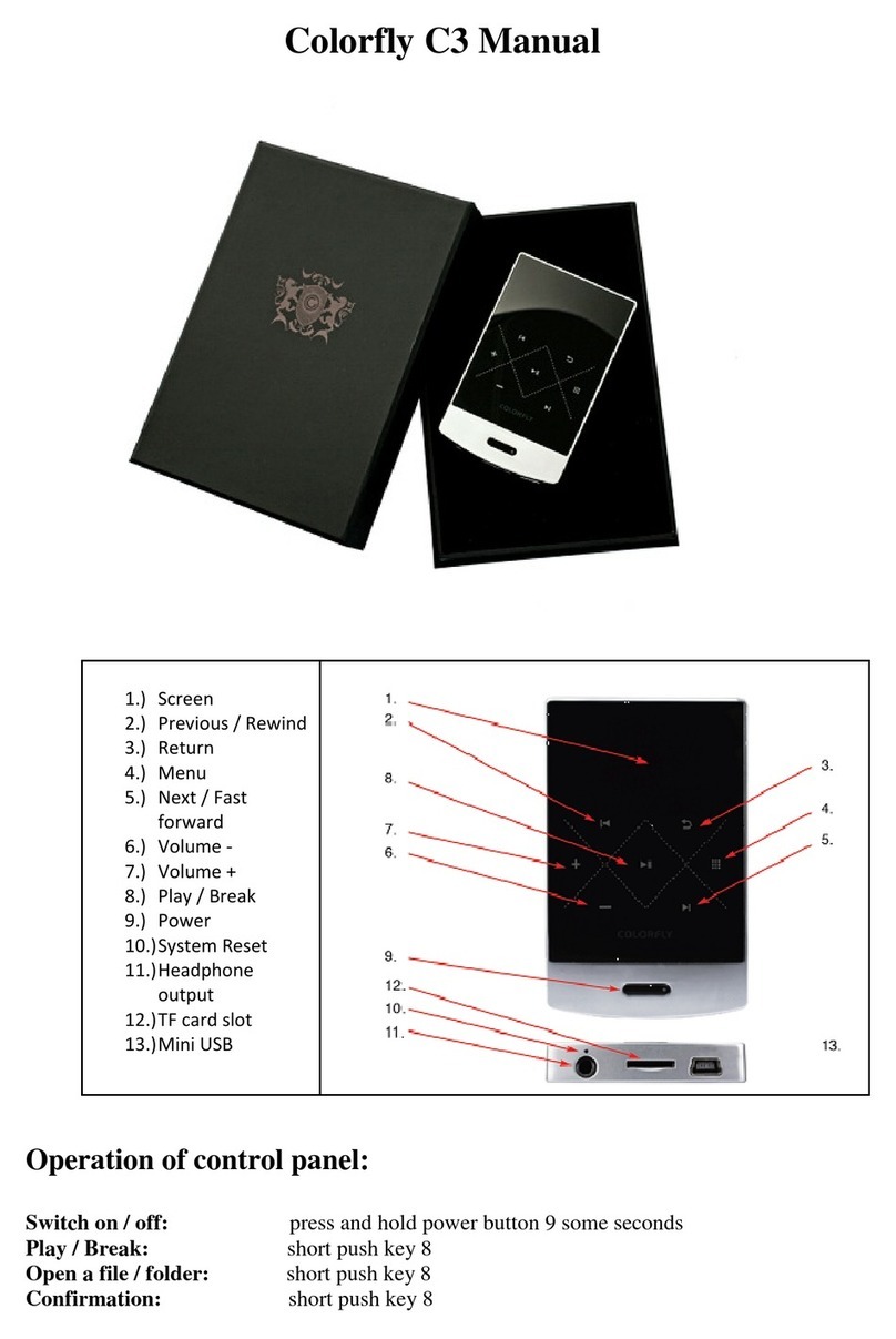 Colorfly C3 user manual