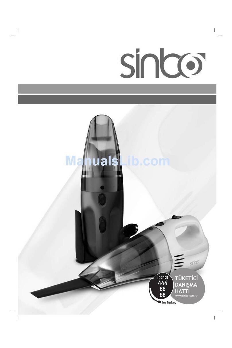 Sinbo SVC 3455 User manual Sinbo SVC 3455 User manual