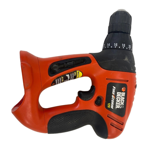 Black & Decker MT1203 instruction manual