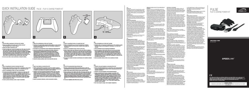 Speed Link Pulse SL-2510-BK Quick install guide
