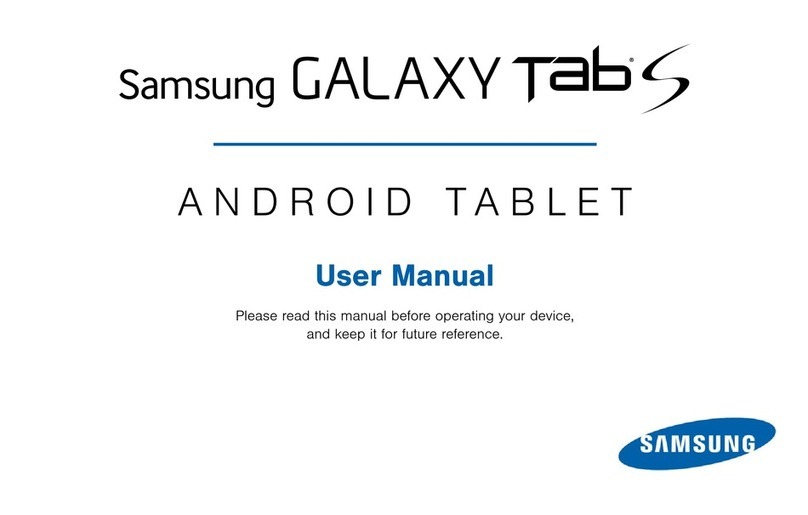 Samsung Galaxy Tab S user manual