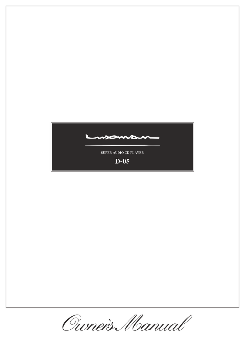 Luxman D-05 User manual