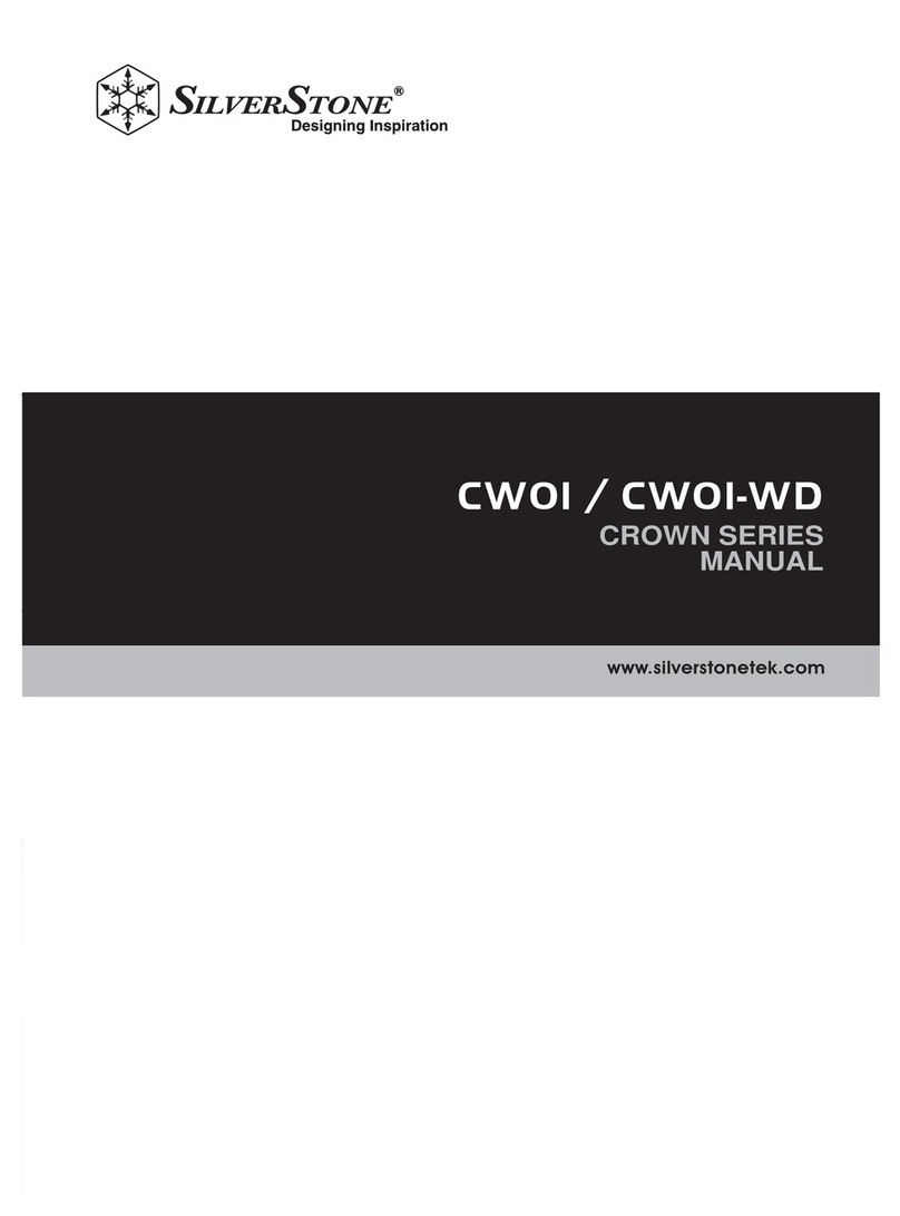 SilverStone CW01 User manual