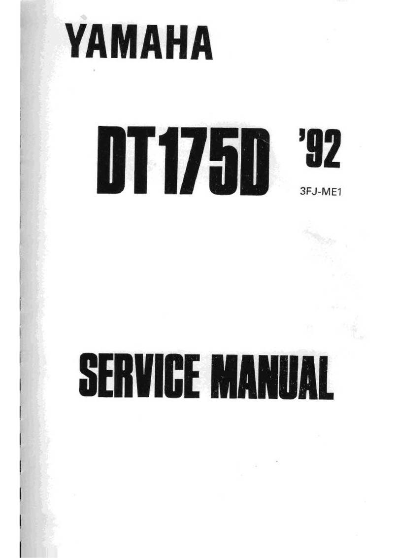 Yamaha DT175D 1992 User manual