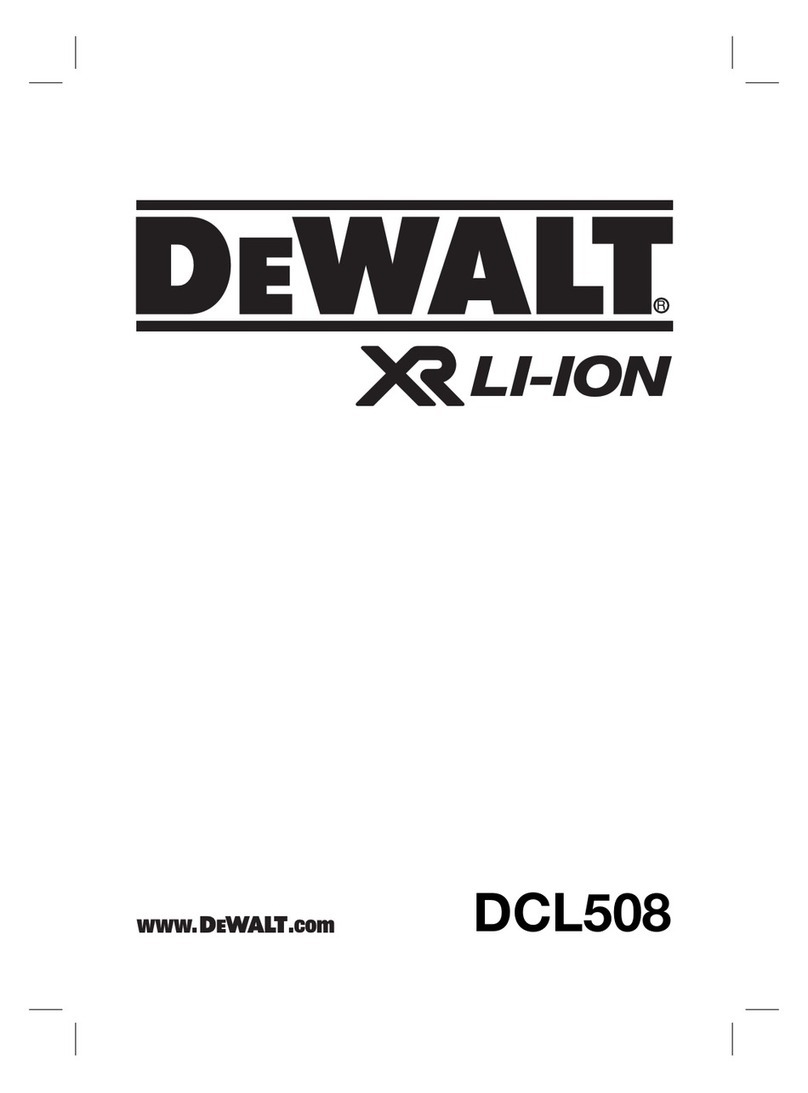 DeWalt DCL508 User manual DeWalt DCL508 User manual