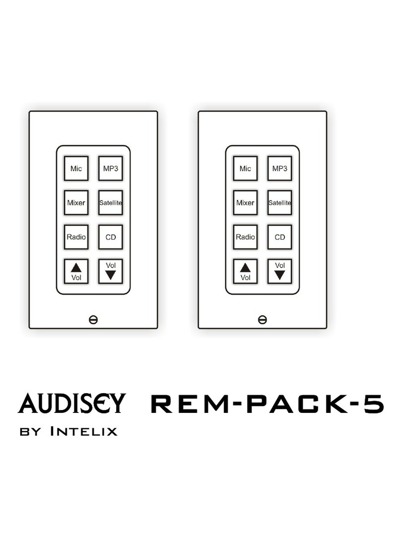 Intelix audisey rem-pack-5 User manual