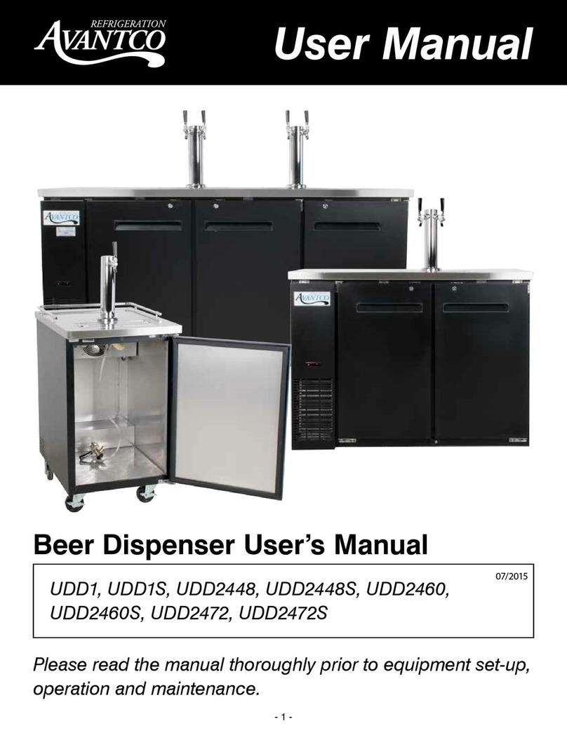 Avantco UDD1 user manual