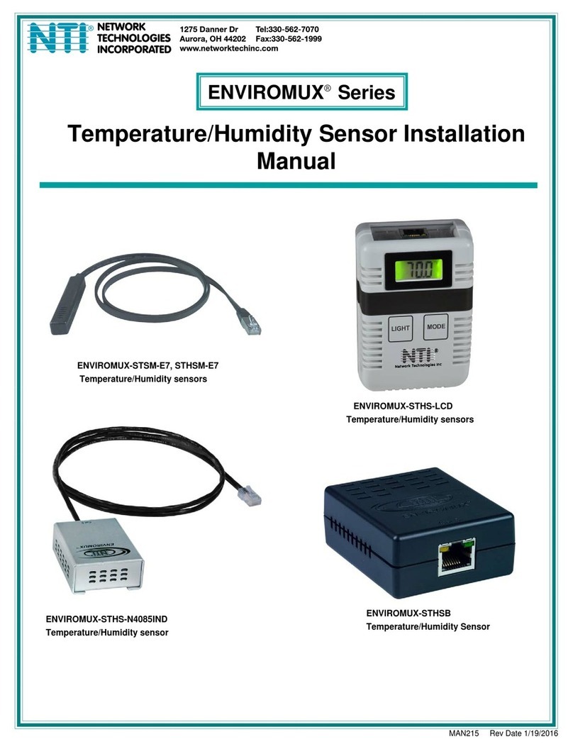 NTI ENVIROMUX Series installation manual