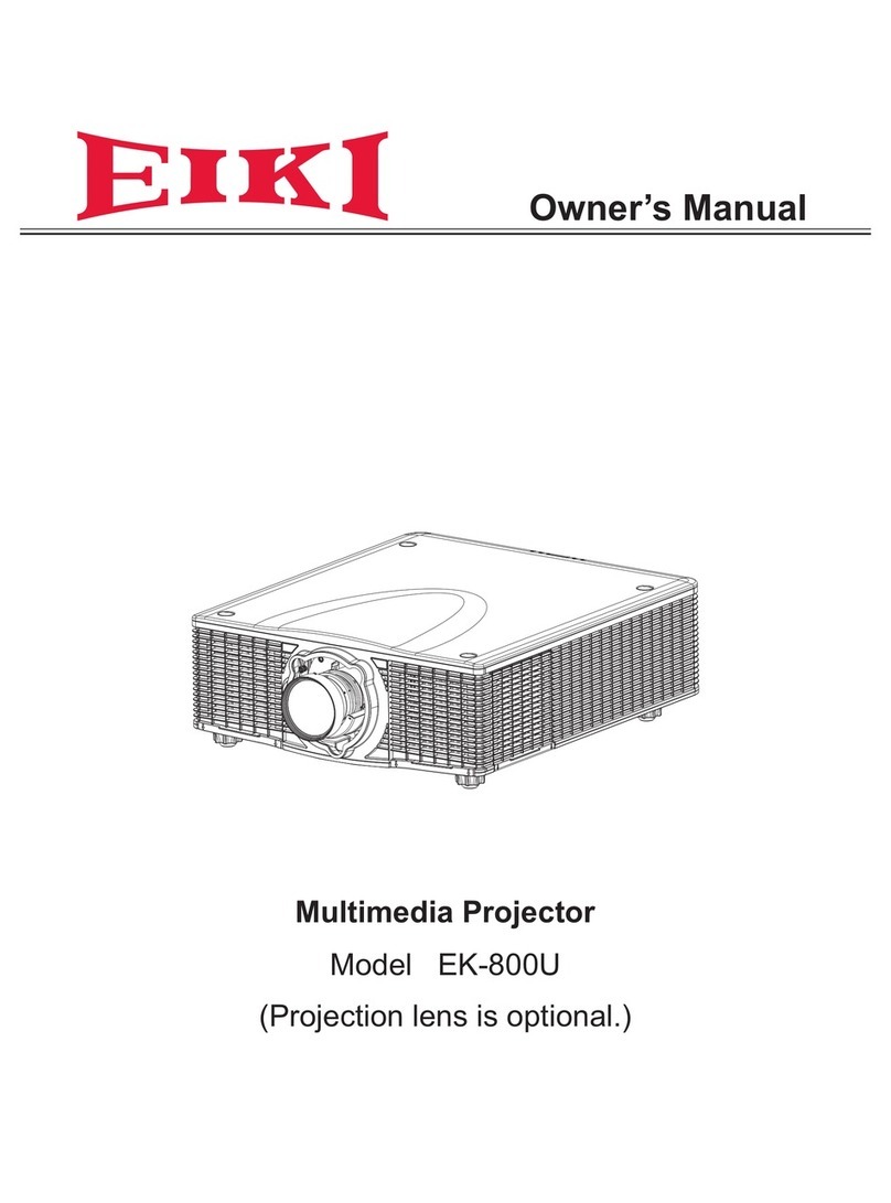 Eiki EK-800U User manual