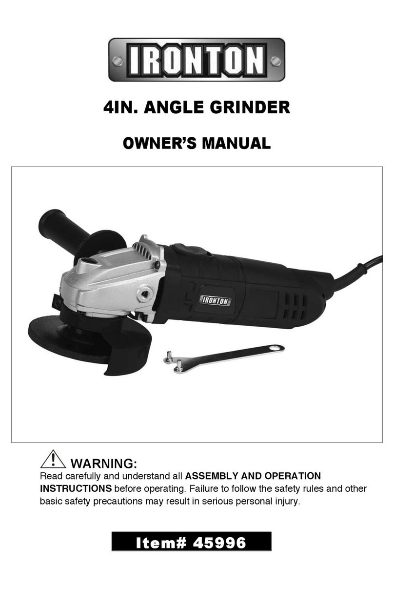 Ironton 45996 owner's manual