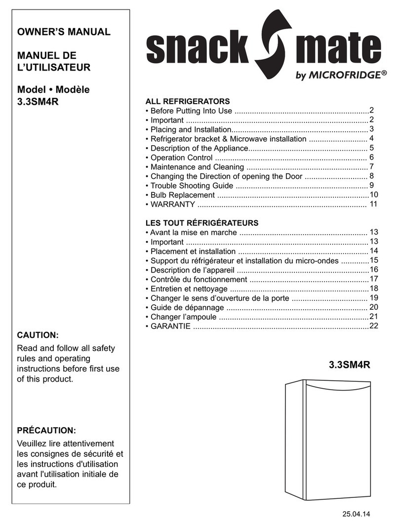 SnackMate 3.3SM4R User manual