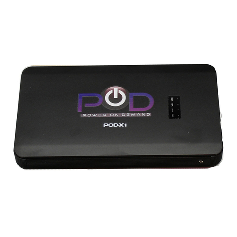 POD POD-X1 user manual