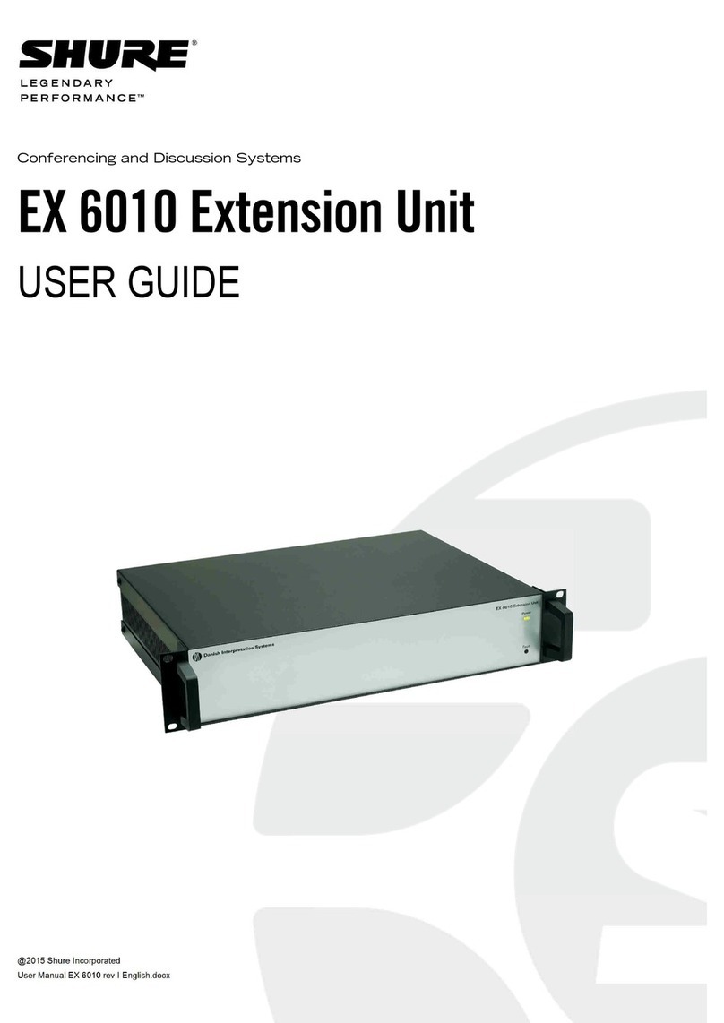 Shure EX 6010 user guide