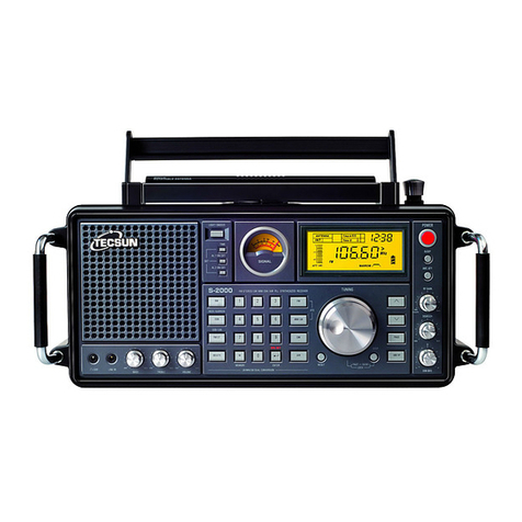 Tecsun S-2000 User manual Tecsun S-2000 User manual