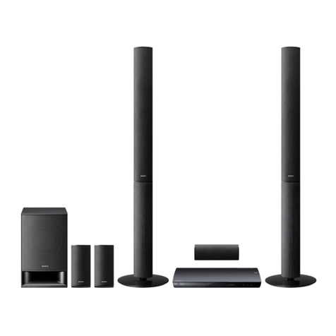 Sony BDV-E690 Quick setup guide