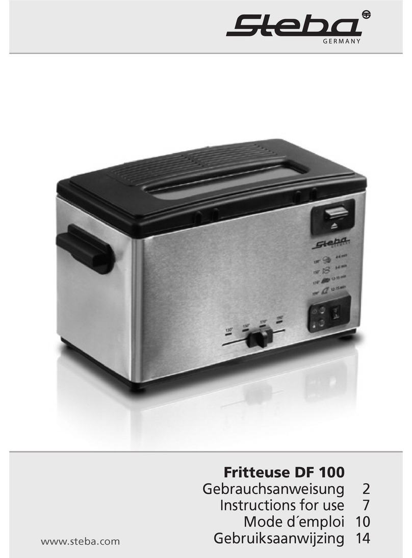 Steba DF 100 Instructions for use