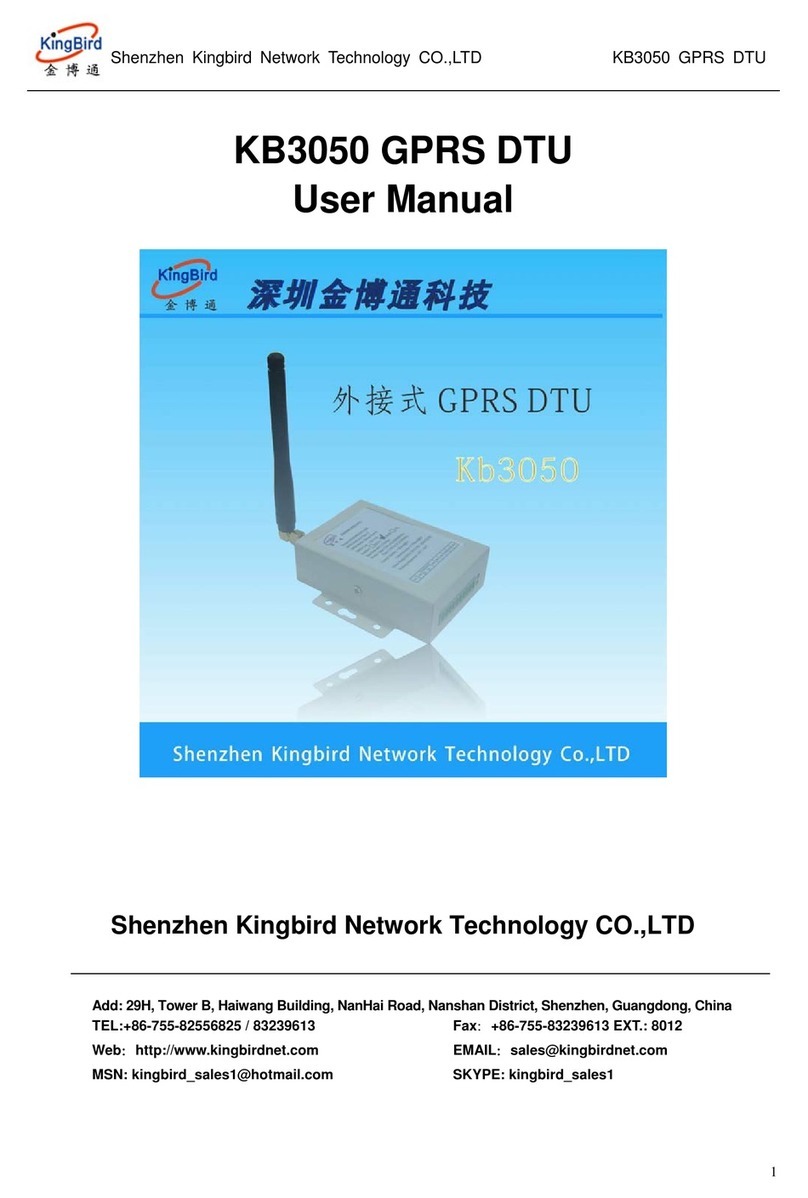 Kingbird KB3050 User manual
