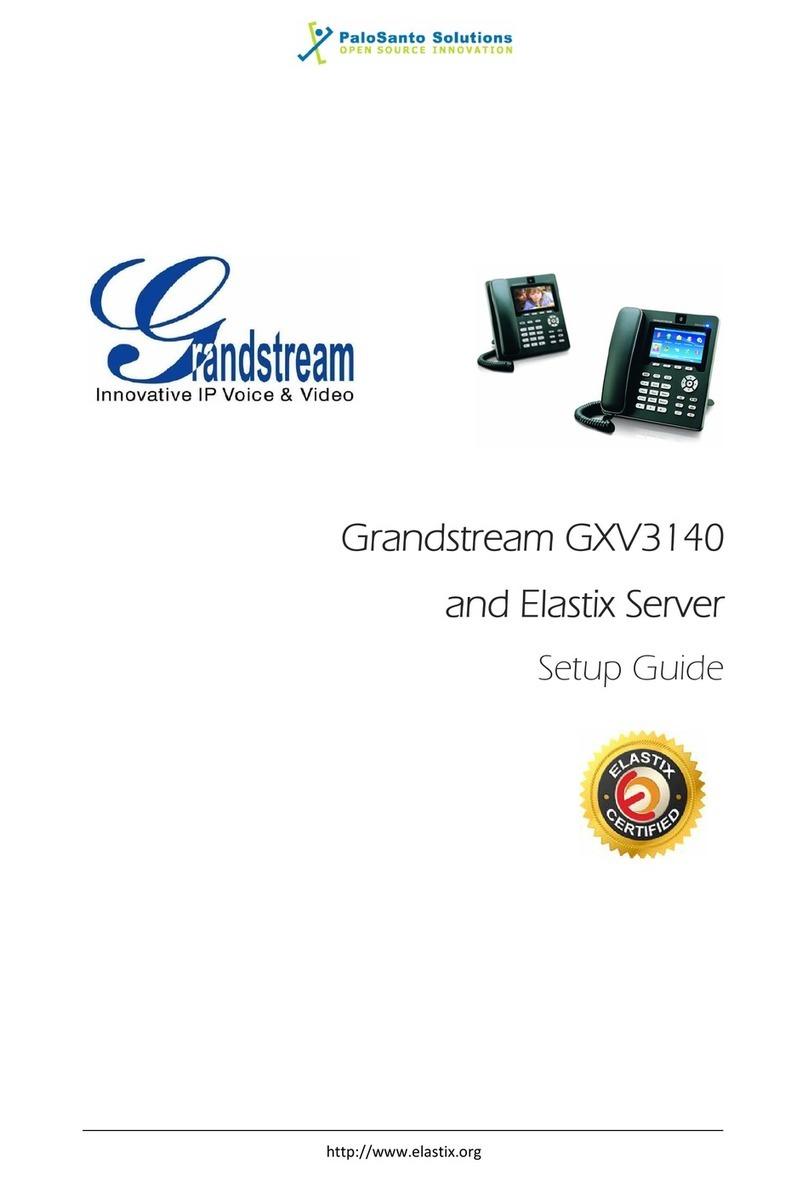 Grandstream Networks GXV-3140 User manual Grandstream Networks GXV-3140 User manual