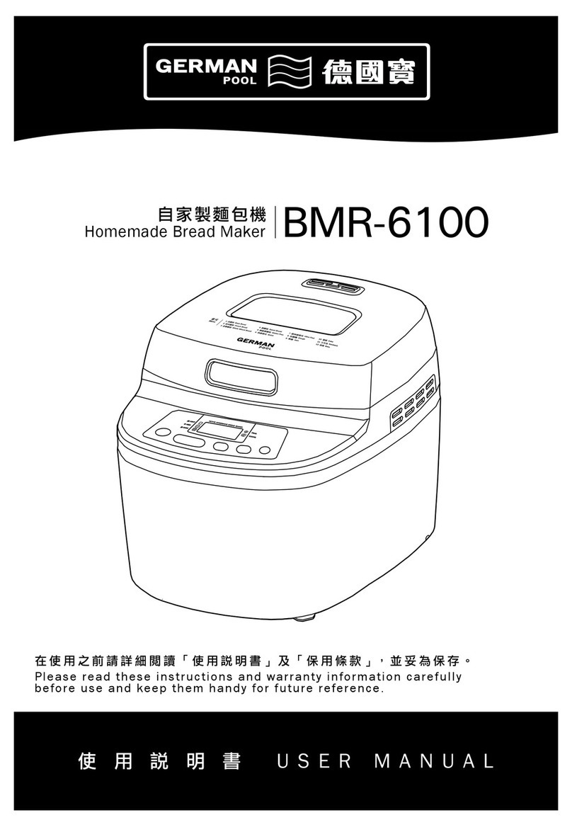 German pool BMR-6100 user manual