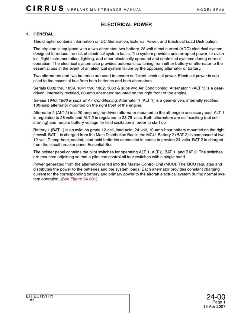 Cirrus SR22 User manual