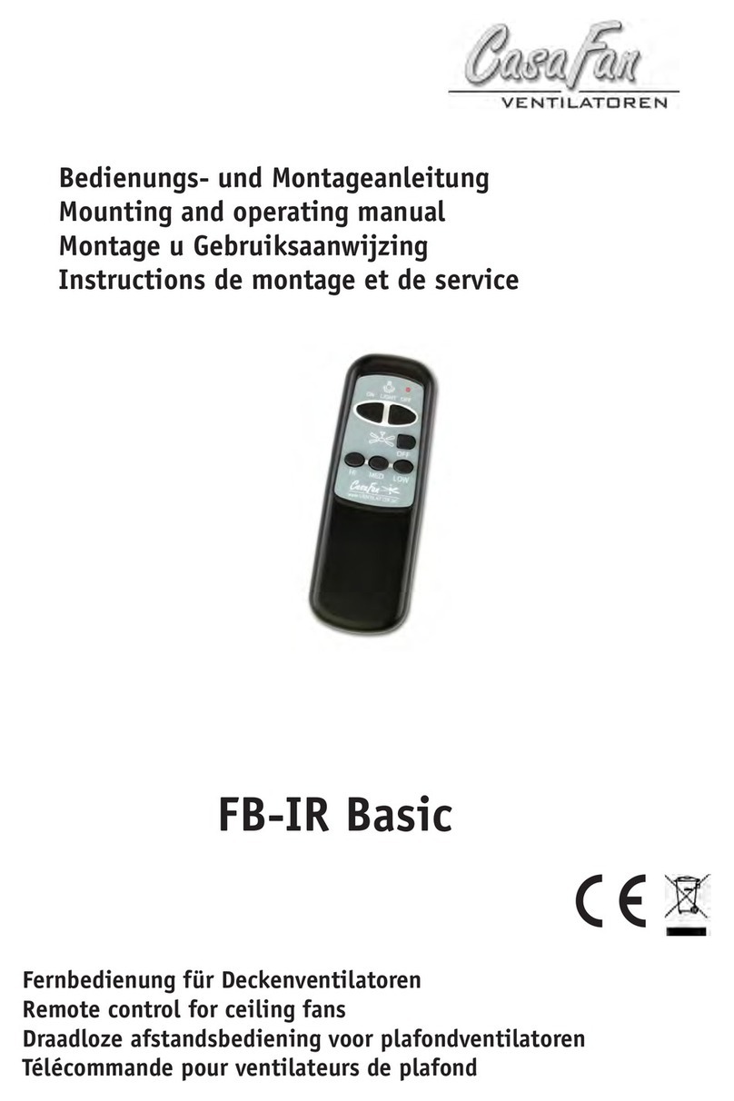 Casa Fan FB-IR Basic Technical document